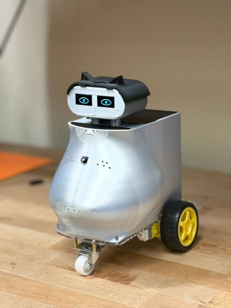 Robogotchi assembled robot prototype